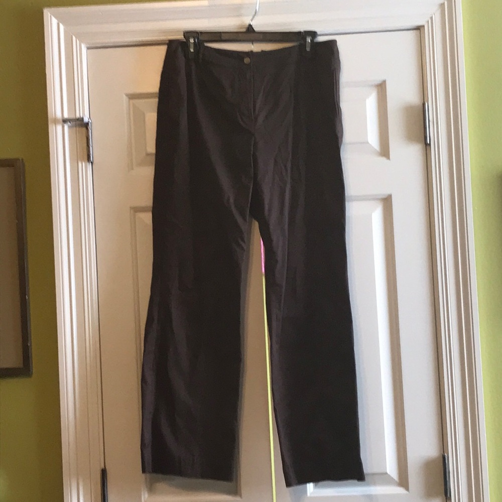 Brown pants.